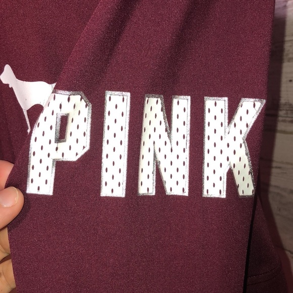 Pink Victoria’s Secret ultimate neon sweatshirt size small orange and ma… - Picture 4 of 8